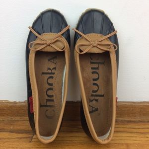Chooka Duck Skimmer Rain Flats